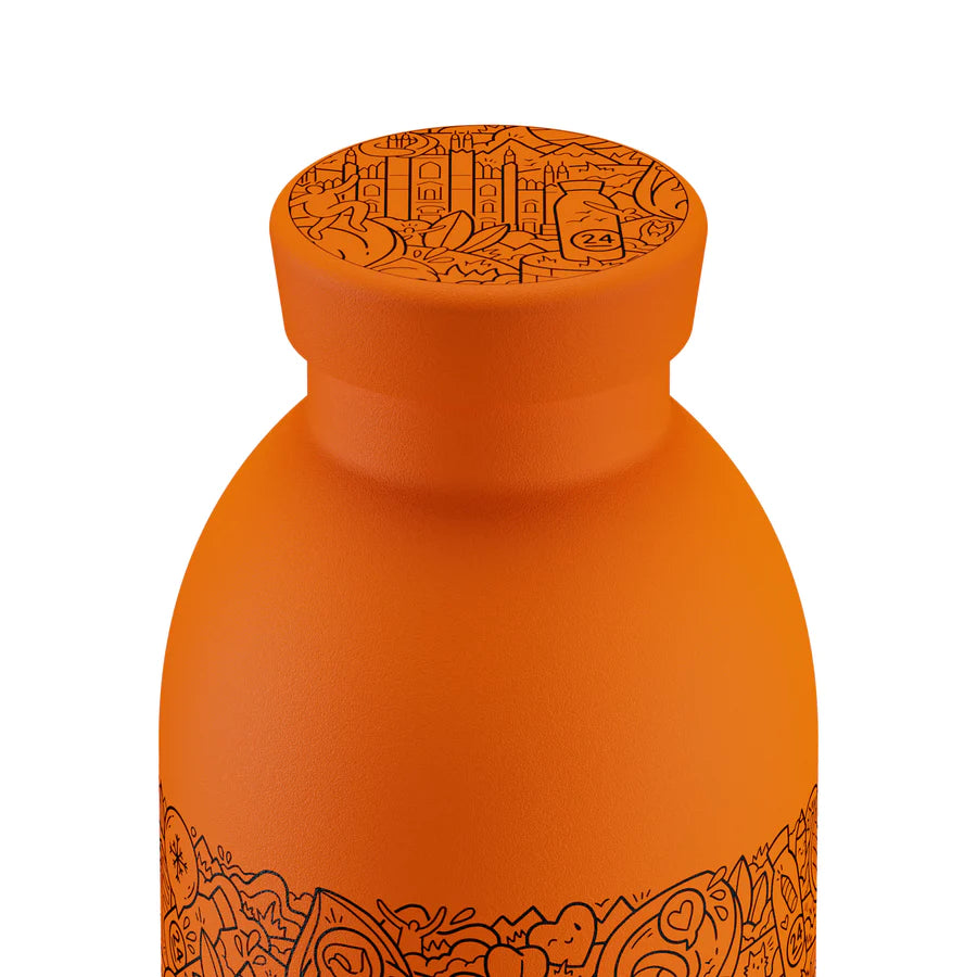 Bouteille réutilisable FRA! x 24Bottles Clima Bottle Orange 500ml - PRECIOVS