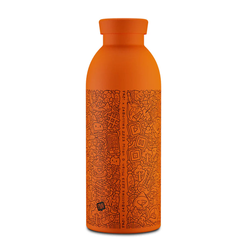 Bouteille réutilisable FRA! x 24Bottles Clima Bottle Orange 500ml - PRECIOVS