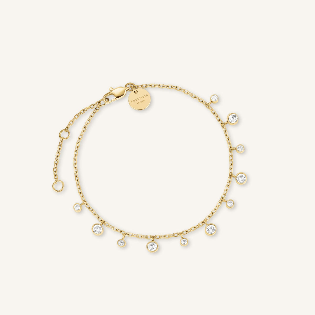 Bracelet Rosefield Breloques Cristaux J1022
