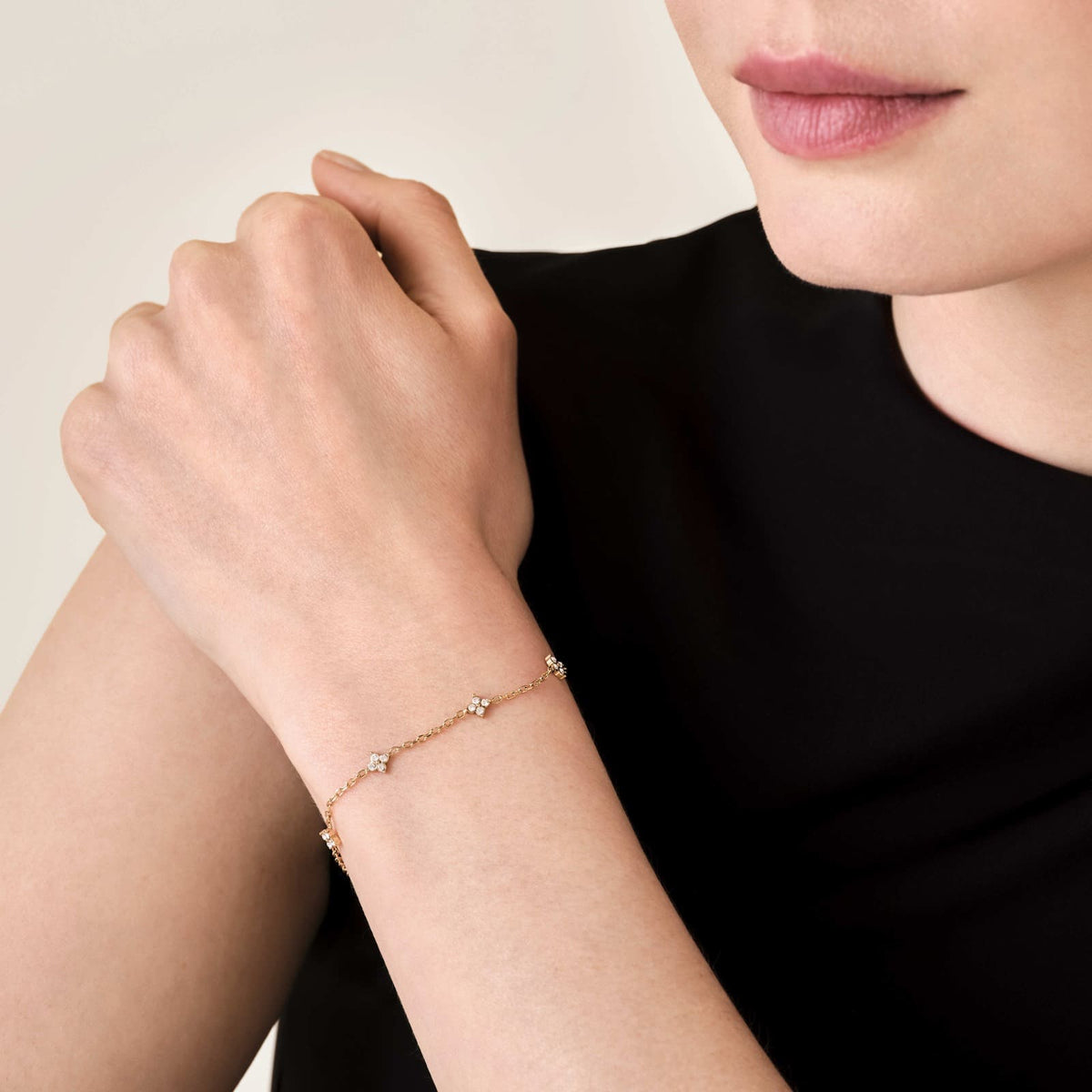 Bracelet Rosefield Étoile en Cristal J1359