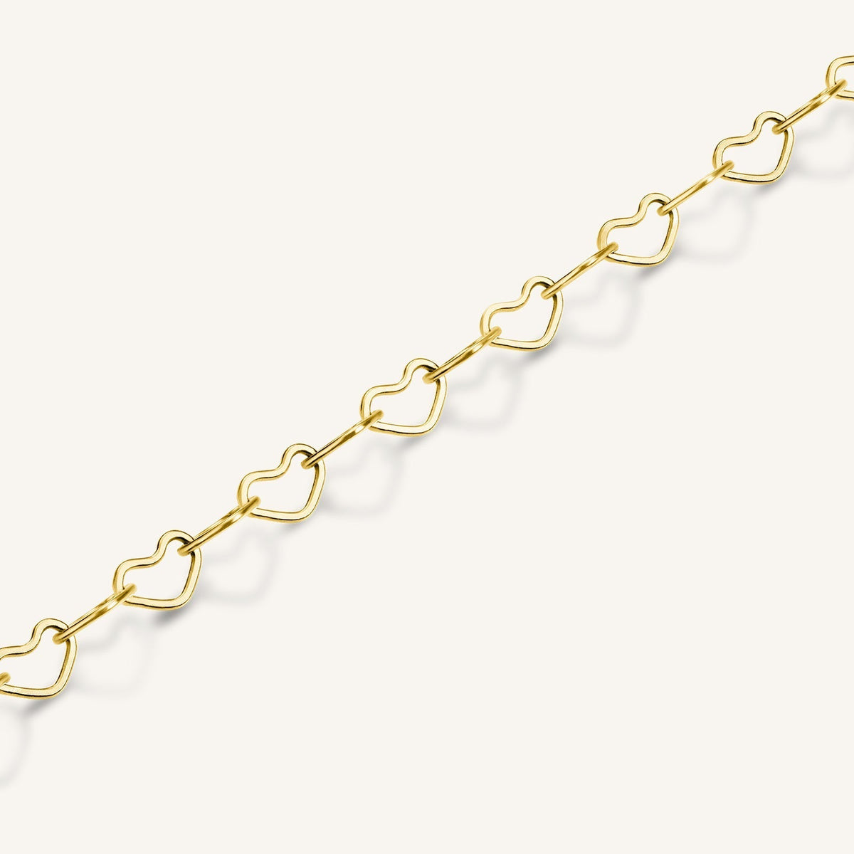 Bracelet Rosefield Chaîne Cœurs J682