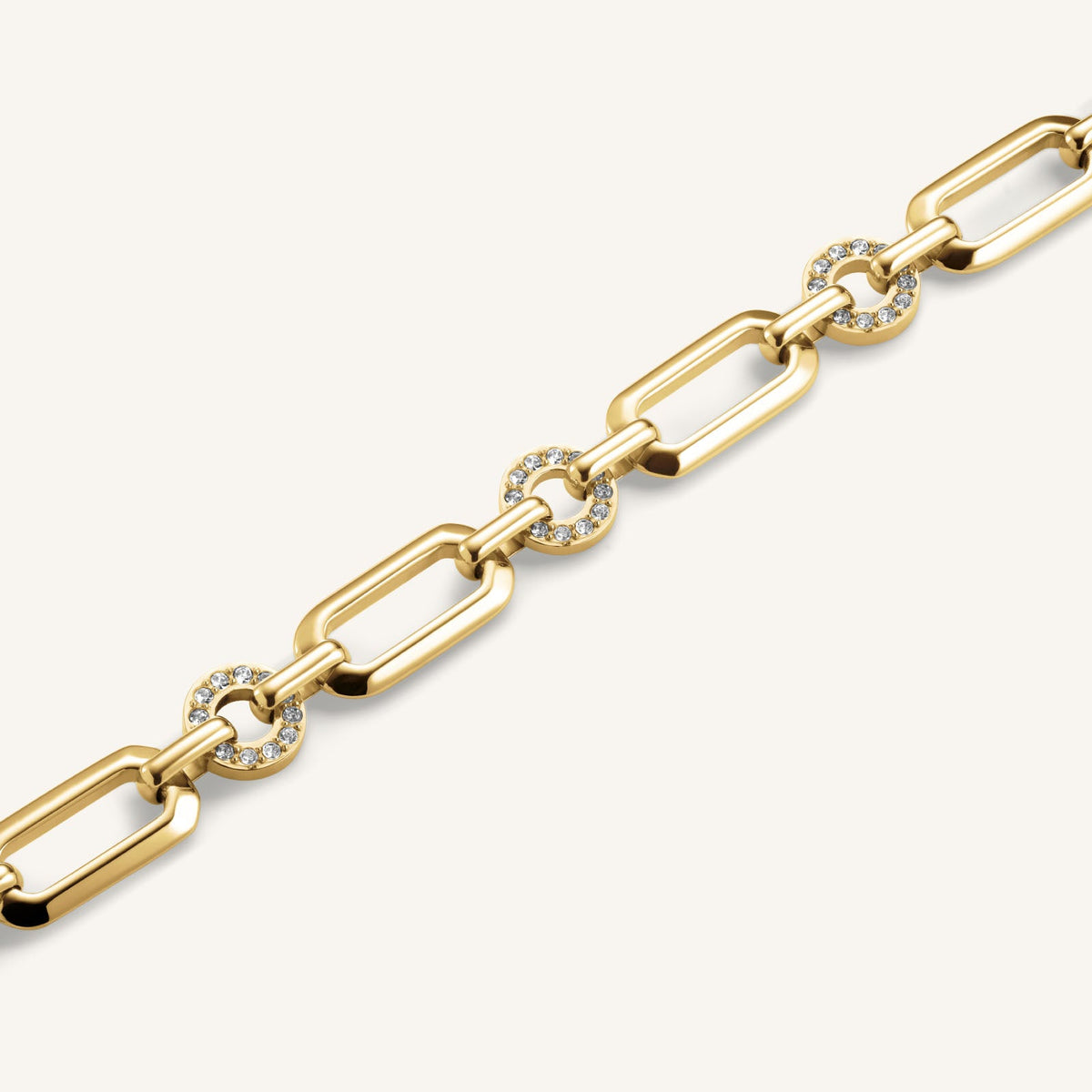 Bracelet Rosefield Maillons Géométriques J900