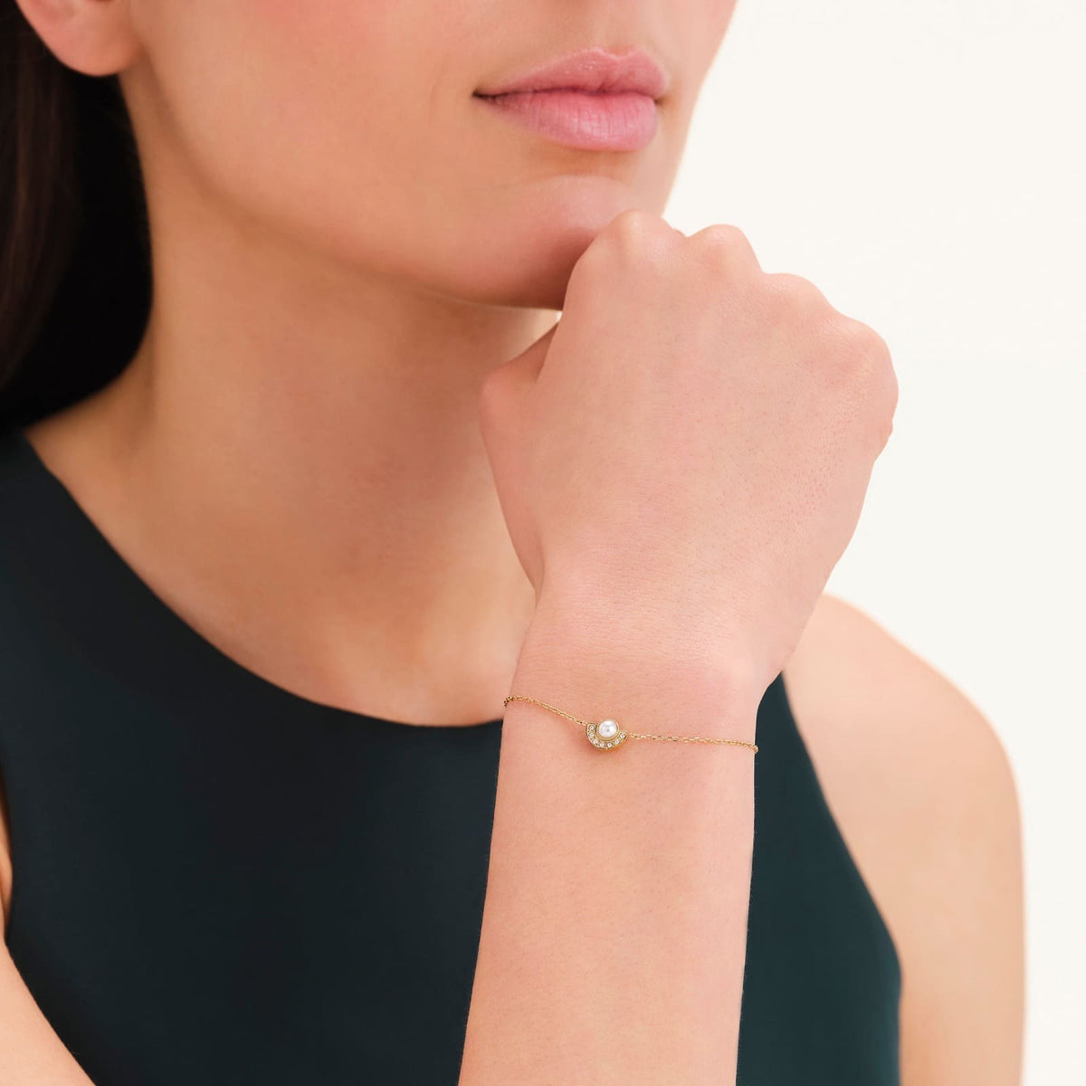 Bracelet Rosefield Halo Perle J1295