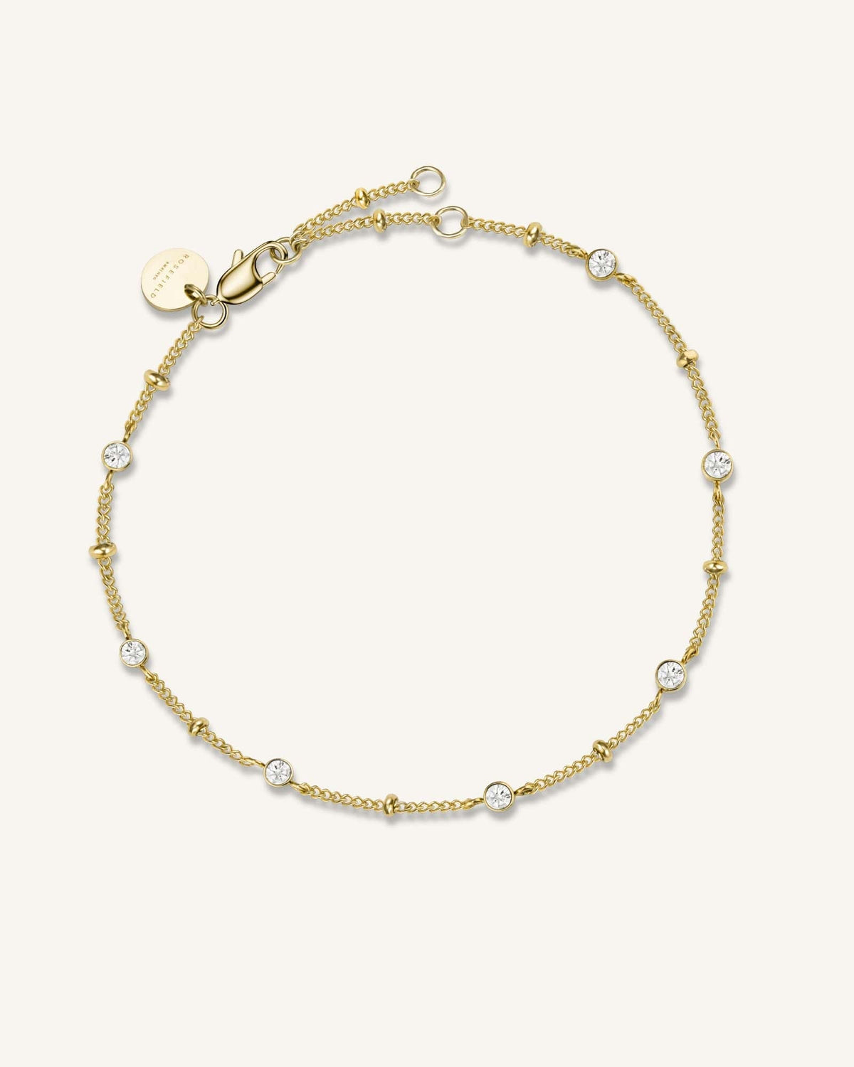 Bracelet Rosefield Cristaux Or J262