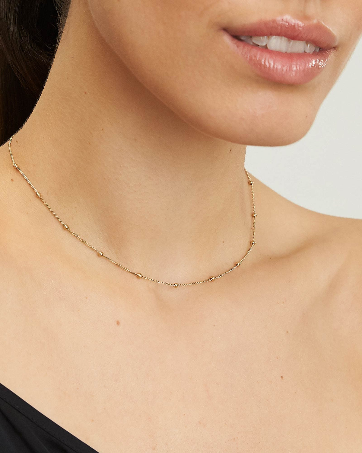 Collier Rosefield Ras de Cou Or J057