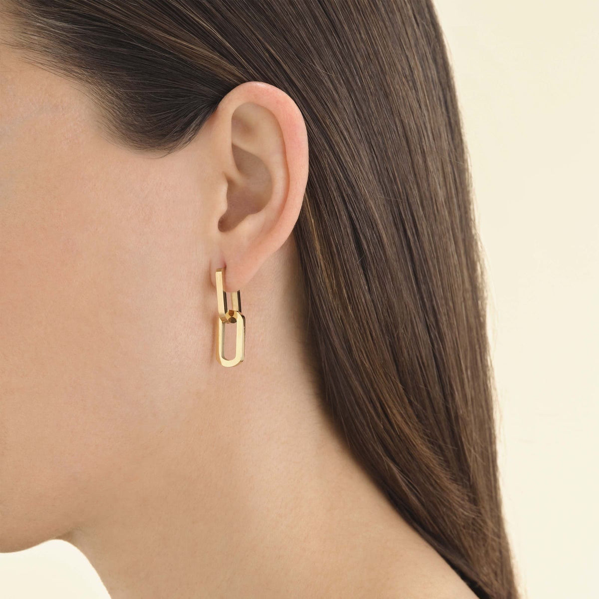 Boucles d'oreilles Rosefield Créoles Doubles J585