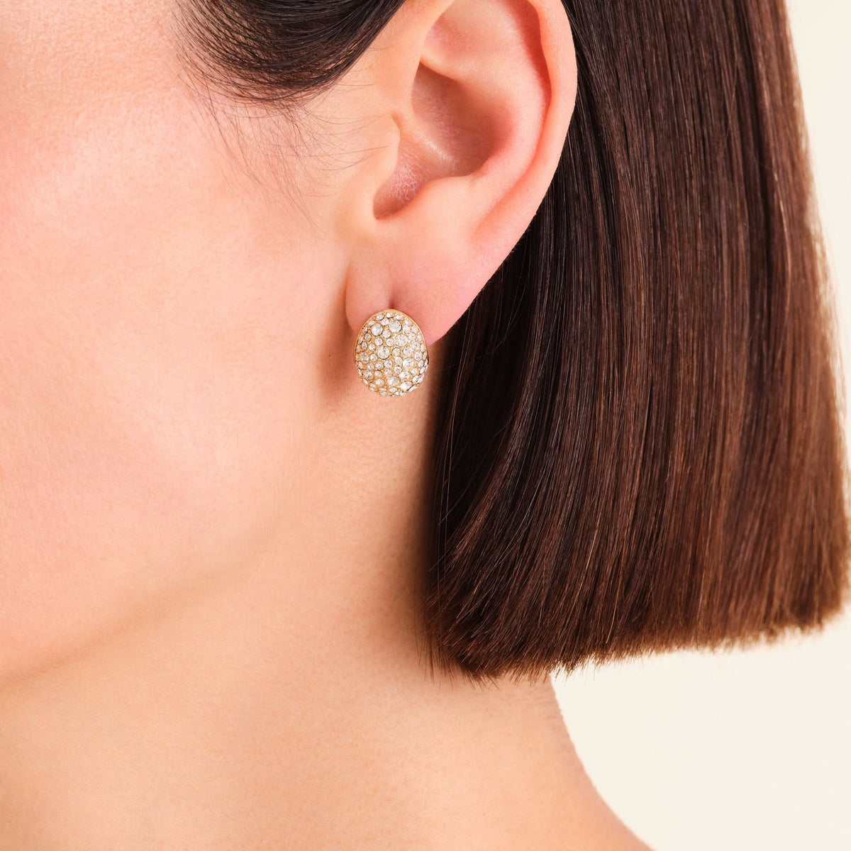 Boucles d'oreilles Rosefield Mini-puces Pavé J1223