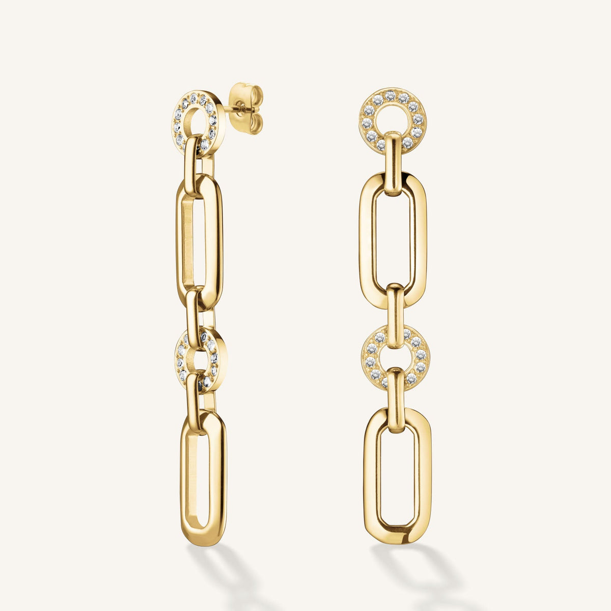Boucles d'oreilles Rosefield Géométriques J902