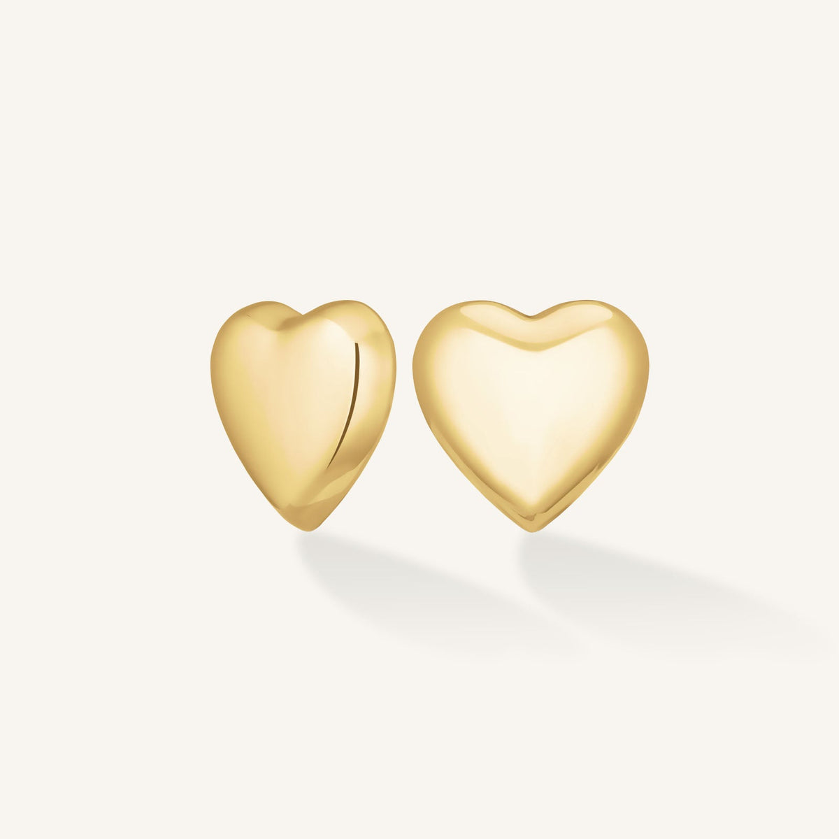 Boucles d'oreilles Rosefield Grand Cœur J983