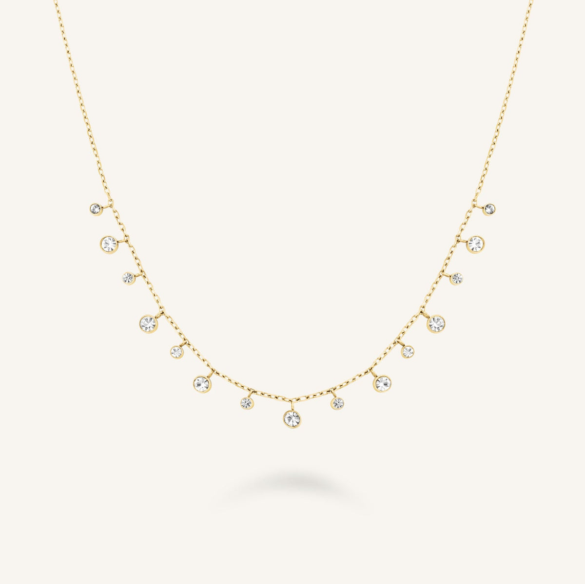 Collier Rosefield Breloques Cristaux J1017