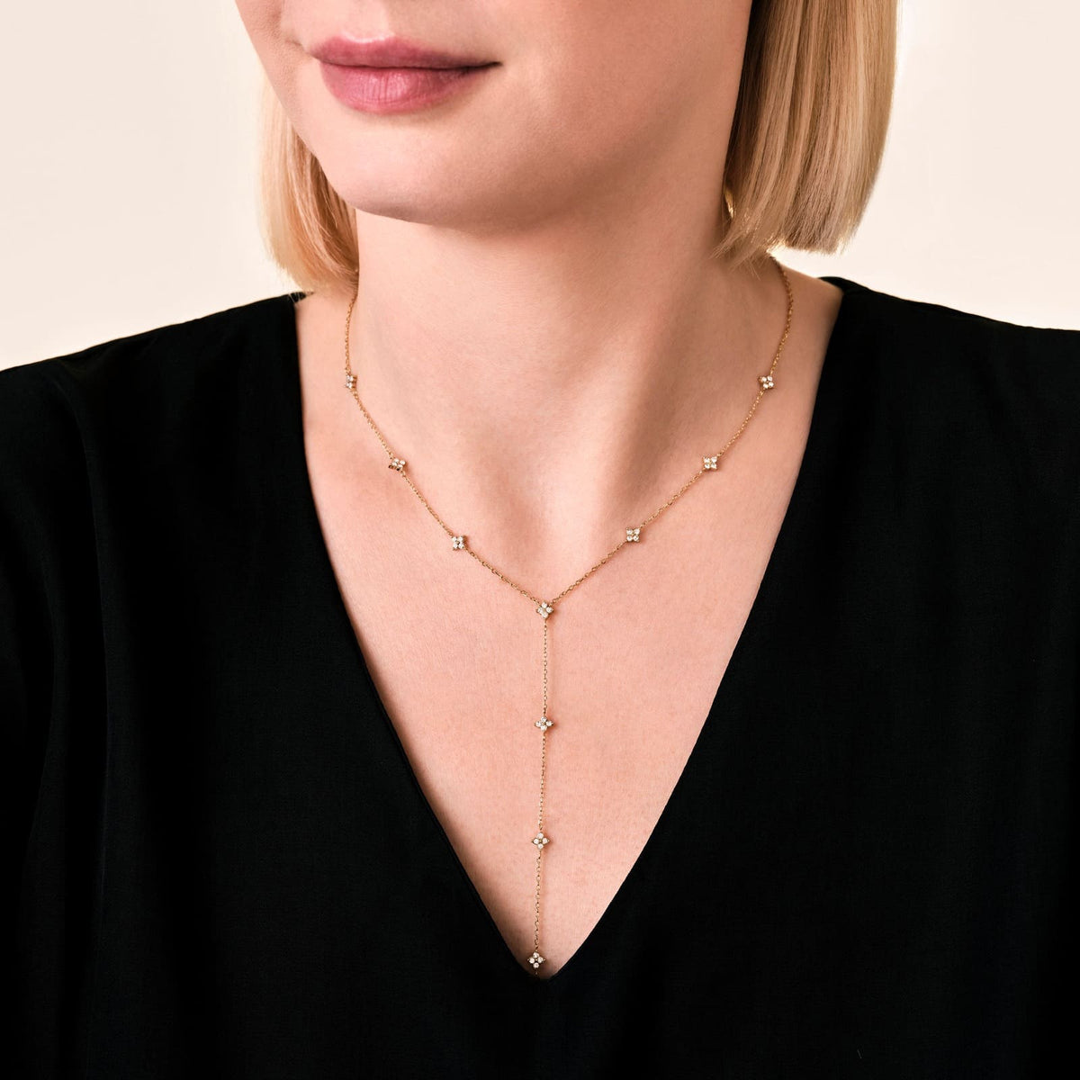 Collier Rosefield Étoile en Cristal J1357