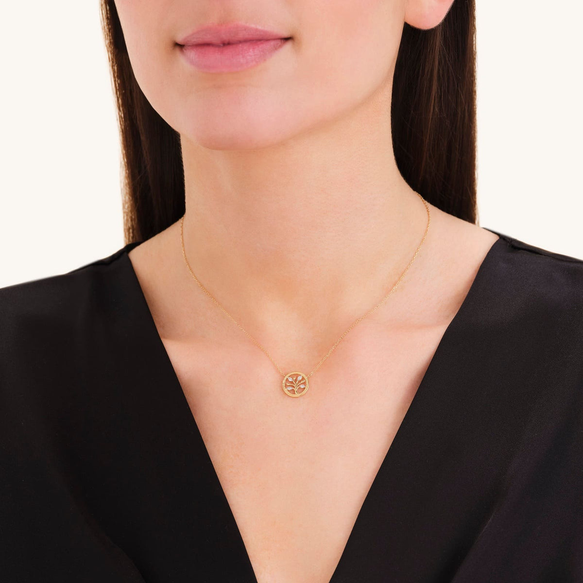 Collier Rosefield Arbre de Vie J1319