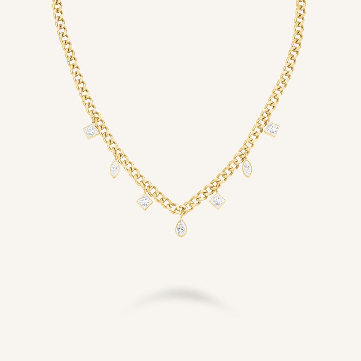 Collier Rosefield Crystals Choker J1178