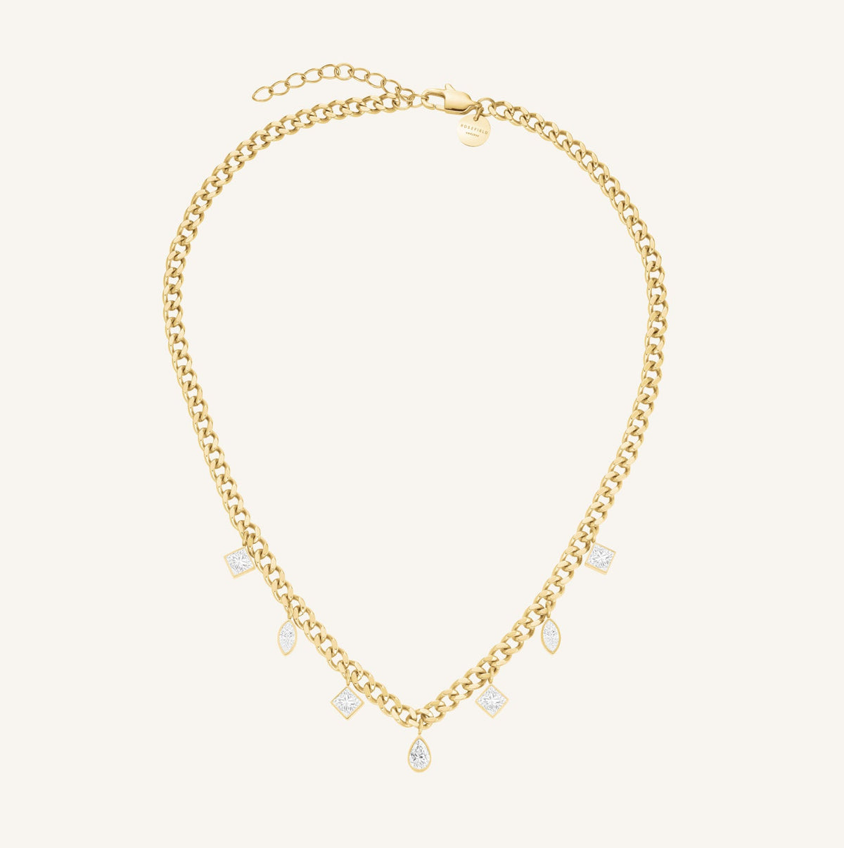 Collier Rosefield Crystals Choker J1178