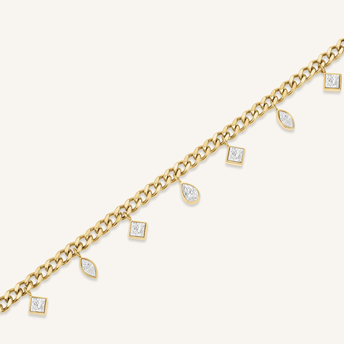 Collier Rosefield Crystals Choker J1178