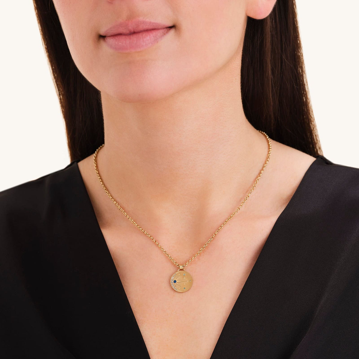 Collier Rosefield Night Sky Amulet J1271
