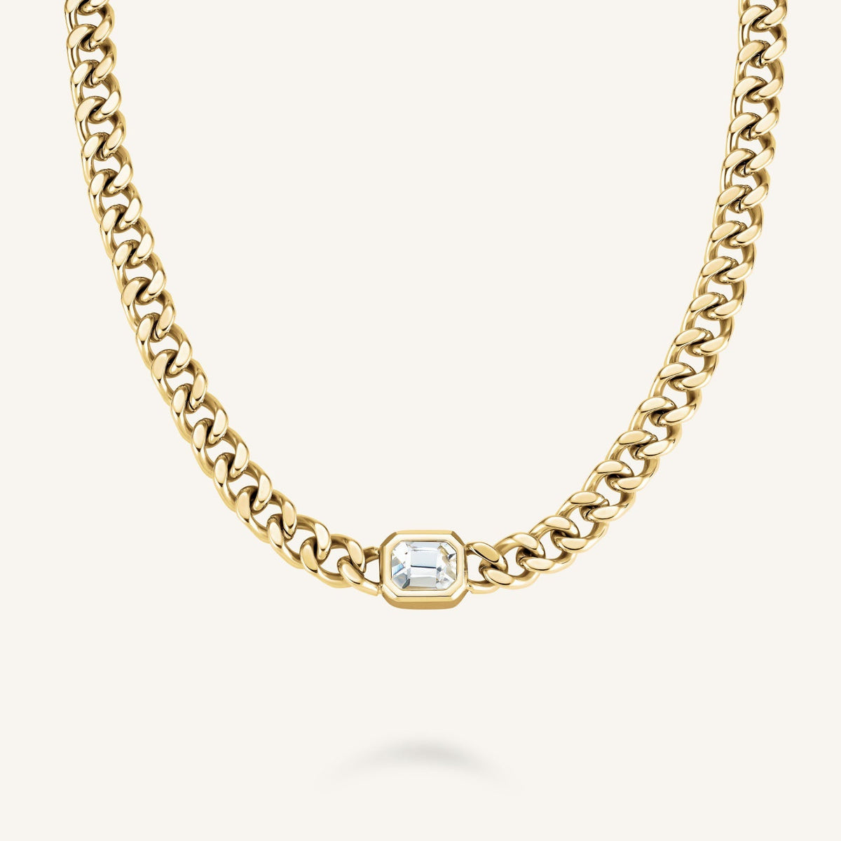 Collier Rosefield Ras-du-cou Octogone J1131