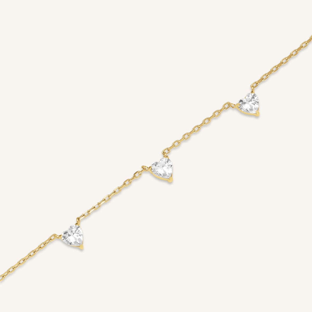 Collier Rosefield Cœurs J1005