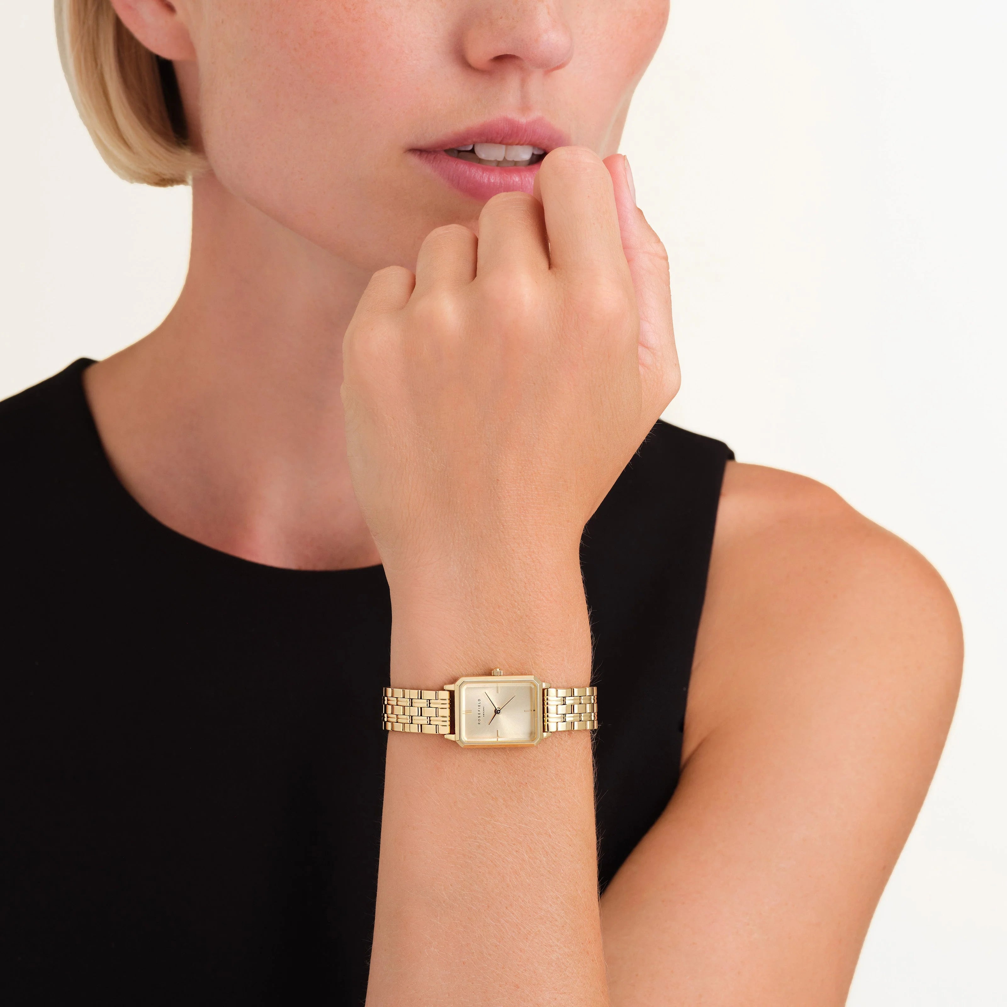 Montre Rosefield Octagon XS Champagne O82