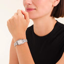 Montre Rosefield Ivy Blanc Argent OC02