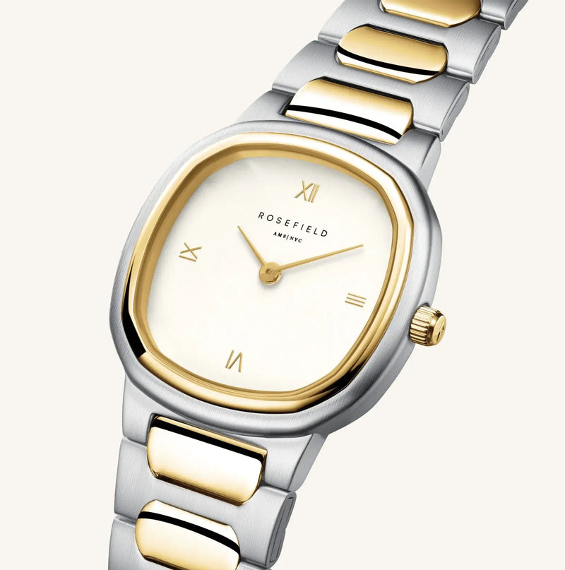 Montre Rosefield Gaia Or Jaune et Argent OR03