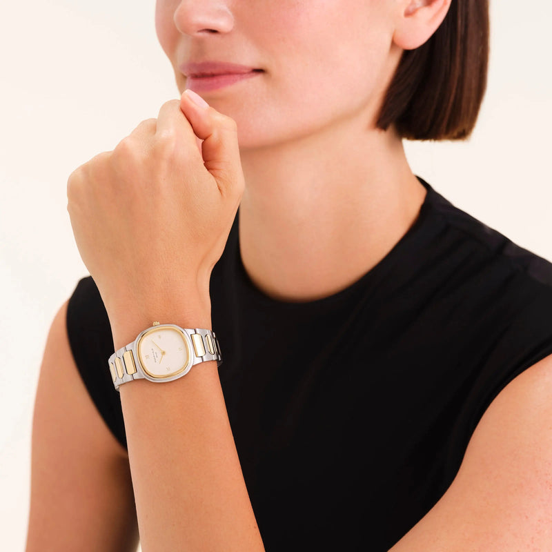 Montre Rosefield Gaia Or Jaune et Argent OR03