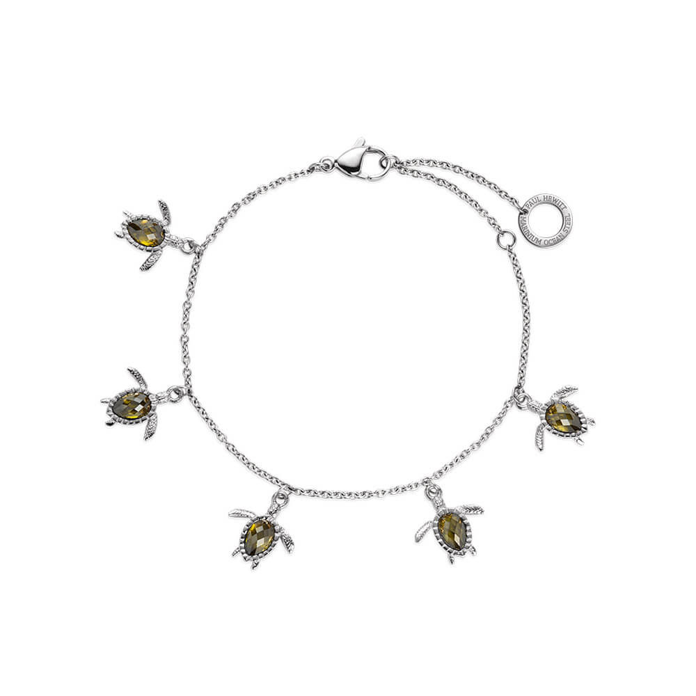Bracelet Paul Hewitt Tortues Argent - PRECIOVS
