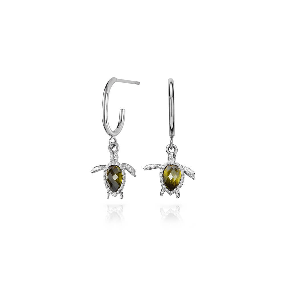 Boucles d'oreilles Paul Hewitt Tortues Anneaux Argent - PRECIOVS