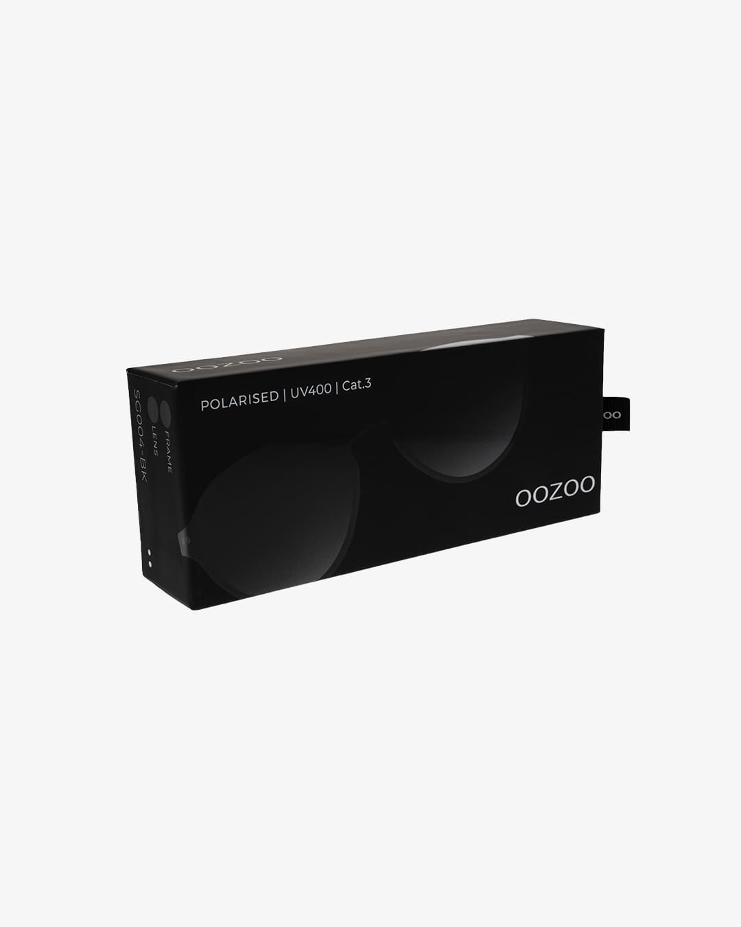 Lunettes de Soleil Oozoo Noir verres polarisés UV400 SG004-BK - PRECIOVS