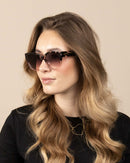 Lunettes de Soleil Oozoo Noir/Rose UV400 SG005-BP - PRECIOVS