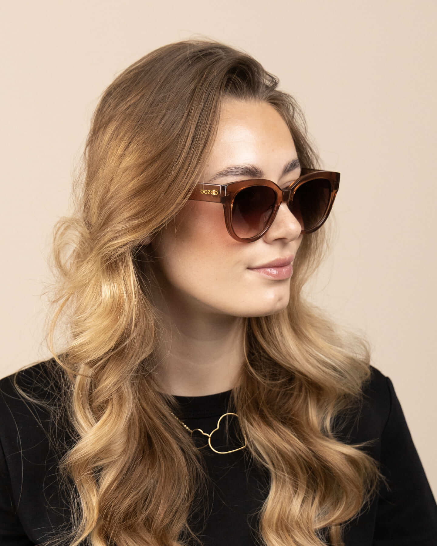Lunettes de Soleil Oozoo Rose UV400 SG005-PK - PRECIOVS
