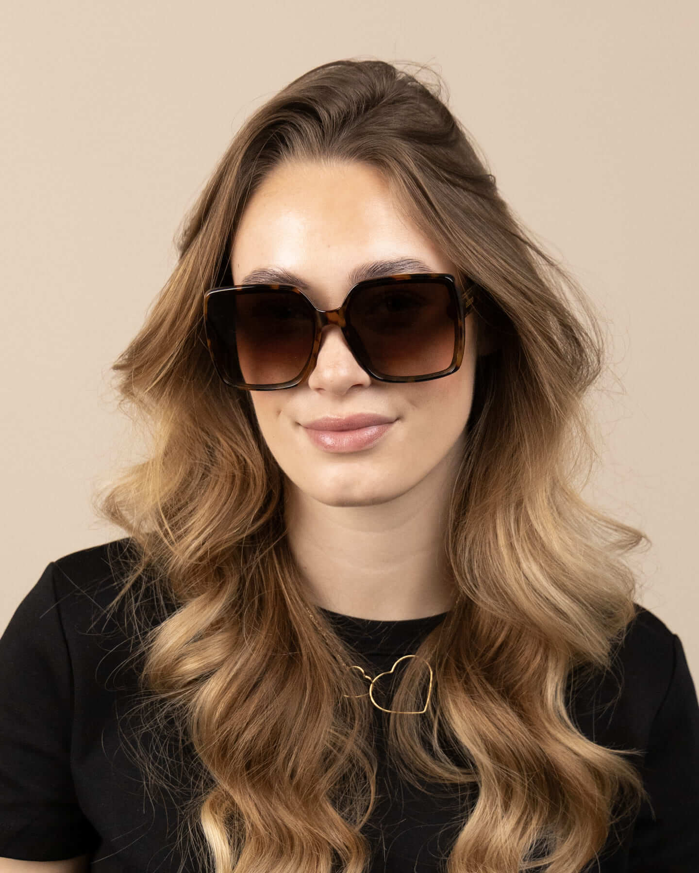 Lunettes de Soleil Oozoo Tortoise Brun UV400 SG006-TB - PRECIOVS