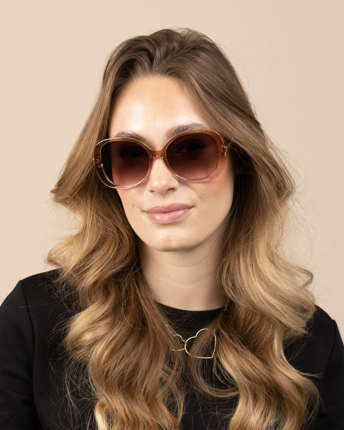 Lunettes de Soleil Oozoo Rose UV400 SG008-PK - PRECIOVS