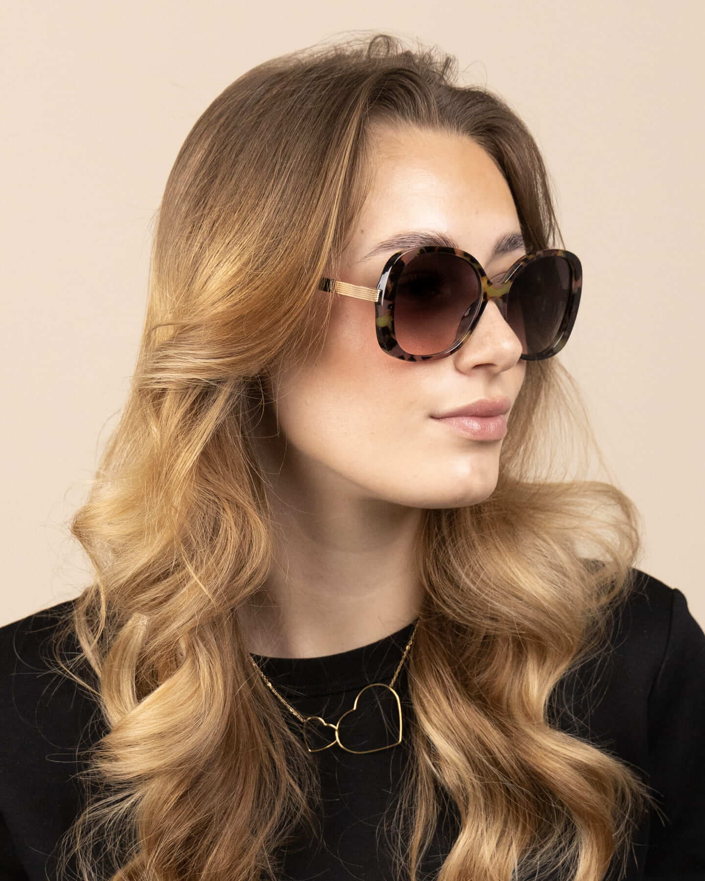 Lunettes de Soleil Oozoo Brun/Vert Tortoise UV400 SG008-TG - PRECIOVS