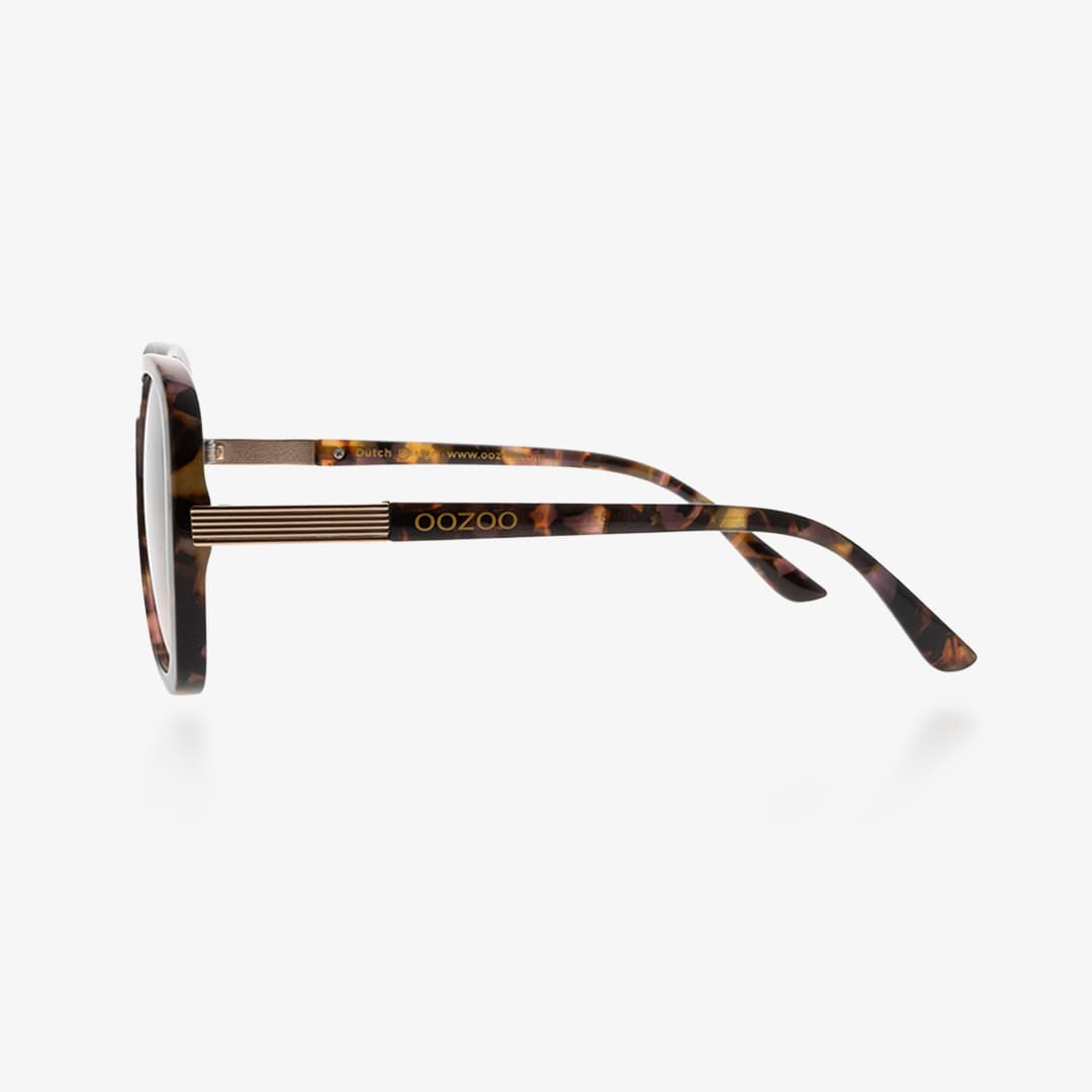 Lunettes de Soleil Oozoo Brun/Vert Tortoise UV400 SG008-TG - PRECIOVS