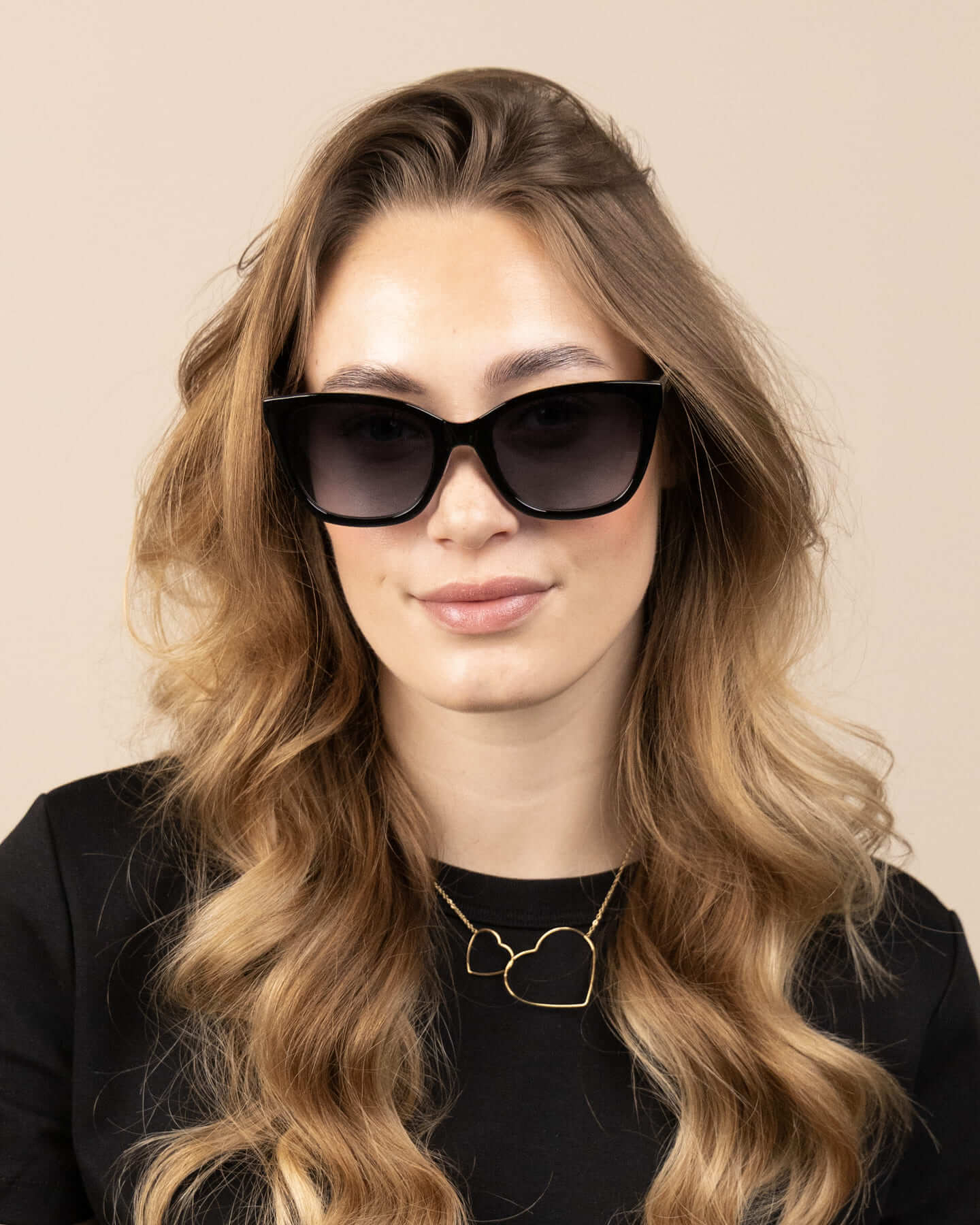 Lunettes de Soleil Oozoo Noir UV400 SG009-BK - PRECIOVS
