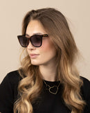 Lunettes de Soleil Oozoo Brun Tortoise UV400 SG009-TB - PRECIOVS