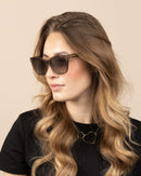 Lunettes de Soleil Oozoo Taupe UV400 SG009-TP - PRECIOVS