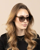Lunettes de Soleil Oozoo Taupe UV400 SG009-TP - PRECIOVS