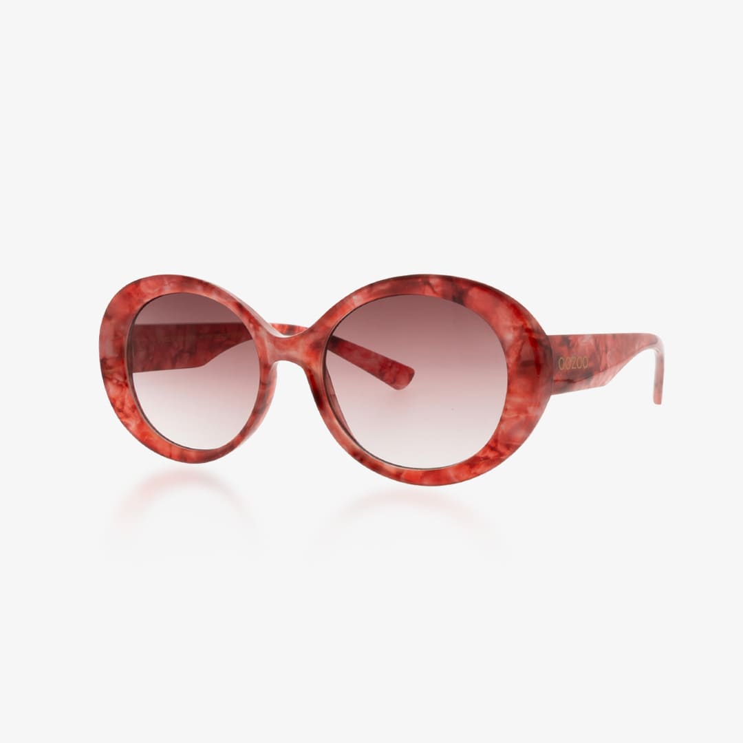 Lunettes de Soleil Oozoo Rose/Rouge Tortoise UV400 SG010-PR - PRECIOVS
