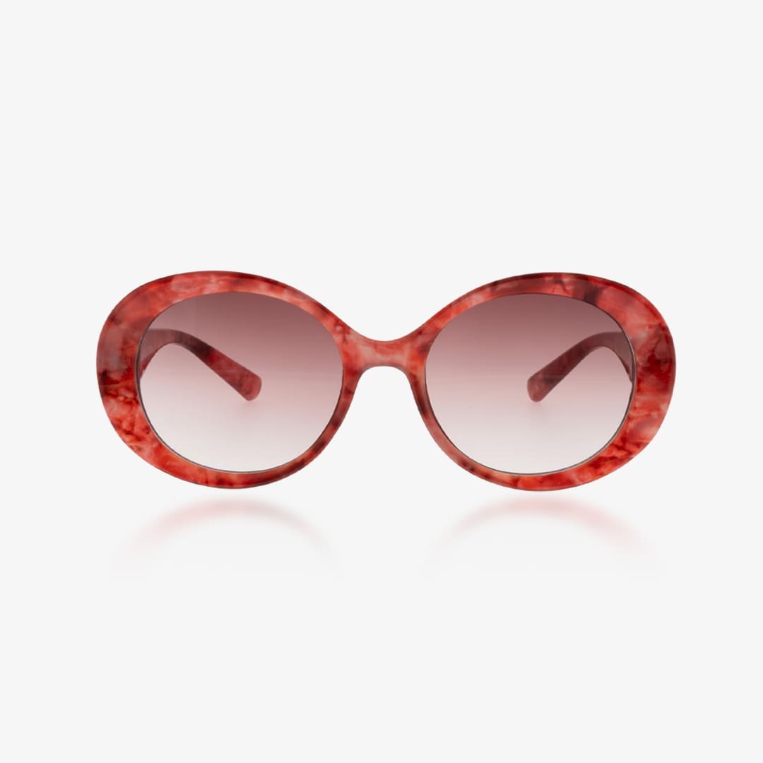 Lunettes de Soleil Oozoo Rose/Rouge Tortoise UV400 SG010-PR - PRECIOVS