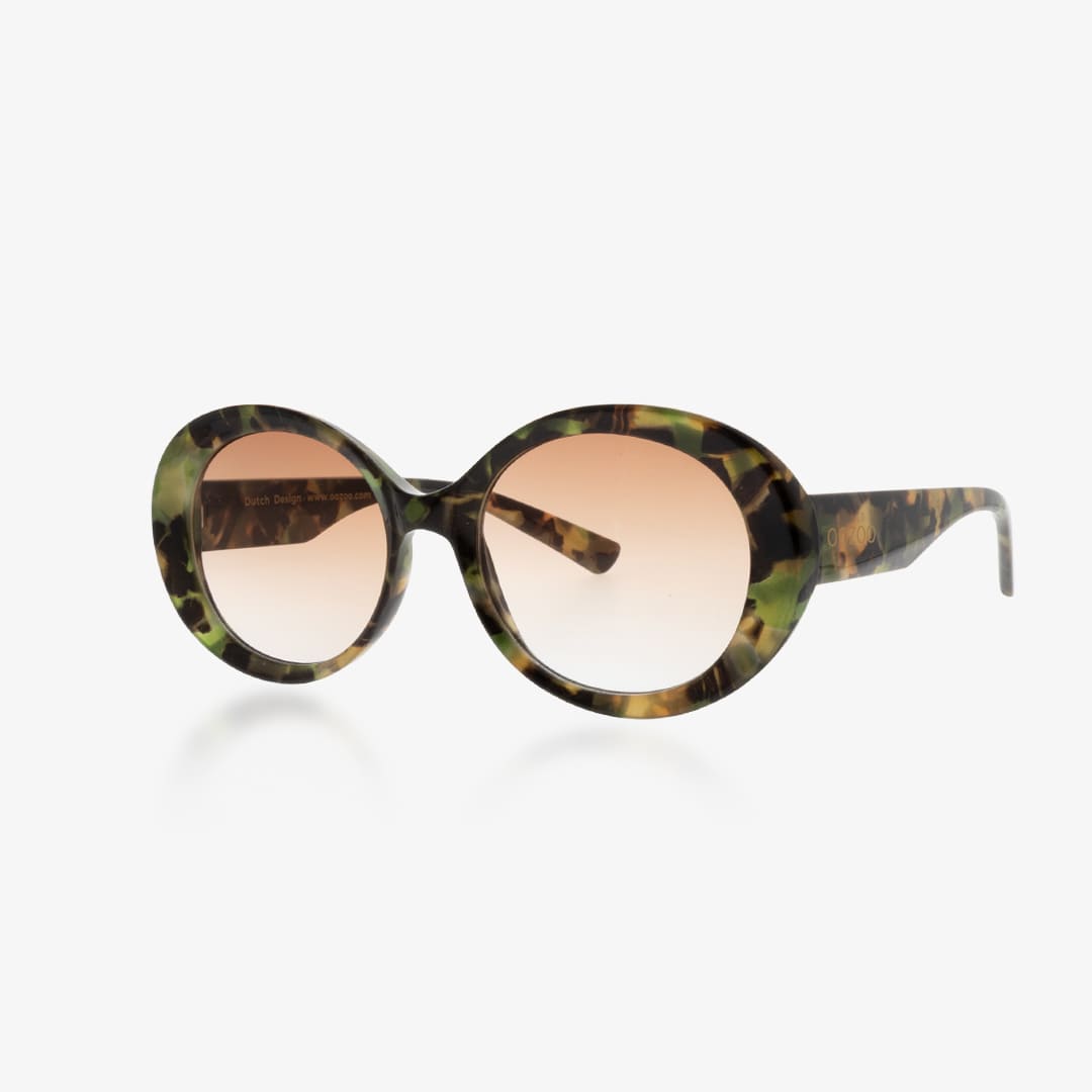 Lunettes de Soleil Oozoo Vert Tortoise UV400 SG010-TG - PRECIOVS