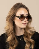 Lunettes de Soleil Oozoo Vert Tortoise UV400 SG010-TG - PRECIOVS