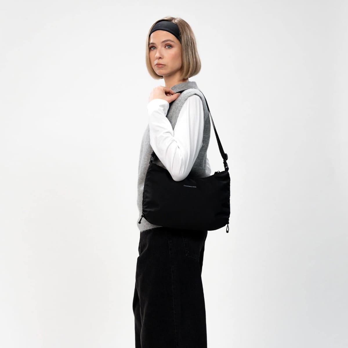 Sac Kapten & Son Skara Small All Black - PRECIOVS