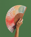 Éventail artisanal A Fan Of Colour Harmony - PRECIOVS