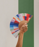 Éventail artisanal mini A Fan Of Rainbow Spin - PRECIOVS