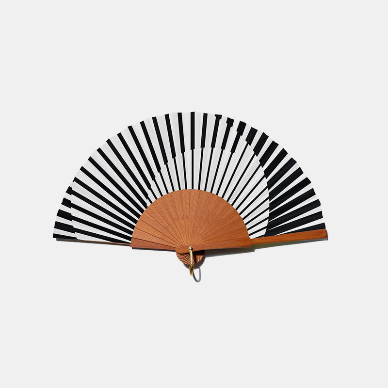 Éventail artisanal mini A Fan Of Minimal Melody - PRECIOVS