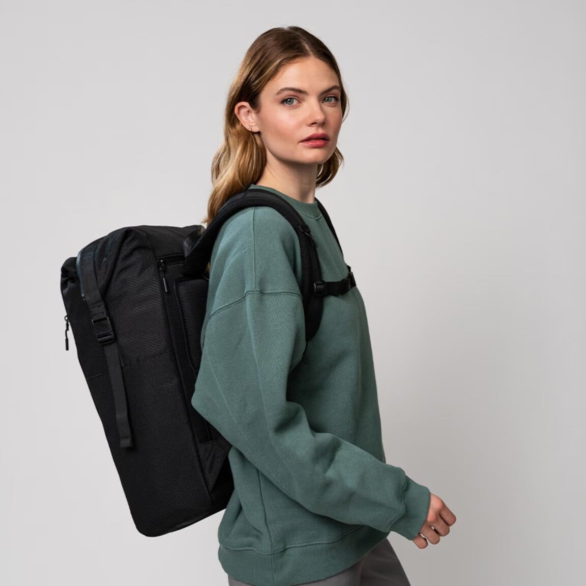 Sac à dos Rolltop Kapten & Son Yoho All Black - PRECIOVS