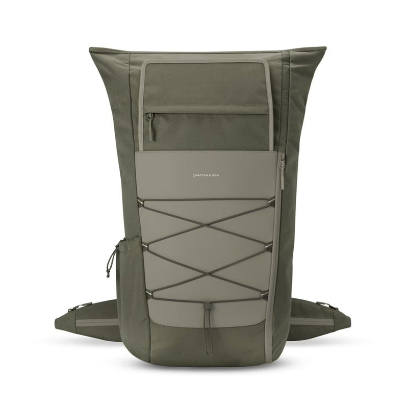 Sac à dos Rolltop Kapten & Son Banff Forest Green - PRECIOVS