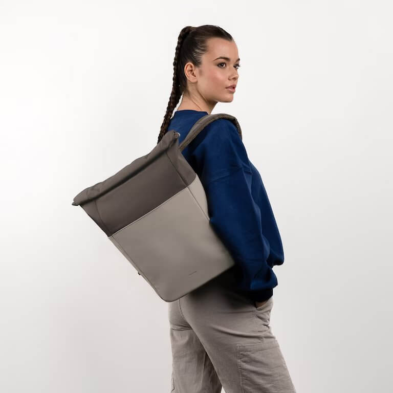 Sac à dos Rolltop Kapten & Son Stockholm Muted Mocha - PRECIOVS